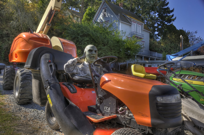 2.) Get Off My Lawn(mower), ZOMBIE!