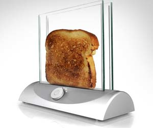 2.) Now toast will never be burnt.