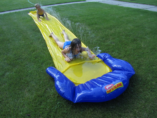 16.) Slip n Slides are a summer time treat for kids who wish to have some water fun. Not so much for teens and adults who wish to join in on the fun. The toy can't support the weight of larger bodies, and that sometimes leads to tragic incidences of paralysis and broken bones.