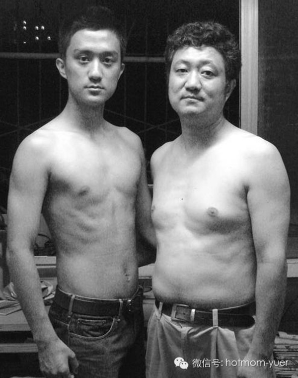 mj-godupdates-father-son-photo-27-years-2005
