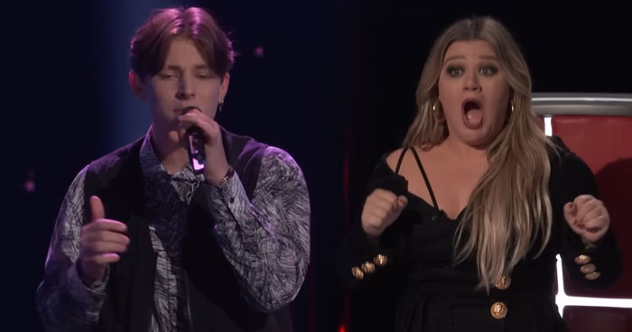15 Year Old Ryley Tate Wilson Impresses The Voice Coaches With Dancing